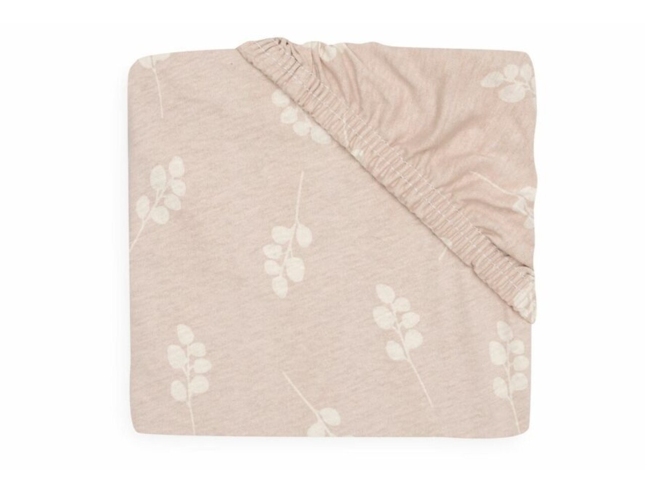 Jollein  Hoeslaken Jersey 40/50x80/90cm Twig Wild  Rose Jollein  Hoeslaken Jersey 40/50x80/90cm Twig Wild  Rose