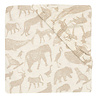 Jollein Hoeslaken Jersey 70x140/75x150cm Animals Nougat Jollein Hoeslaken Jersey 70x140/75x150cm Animals Nougat
