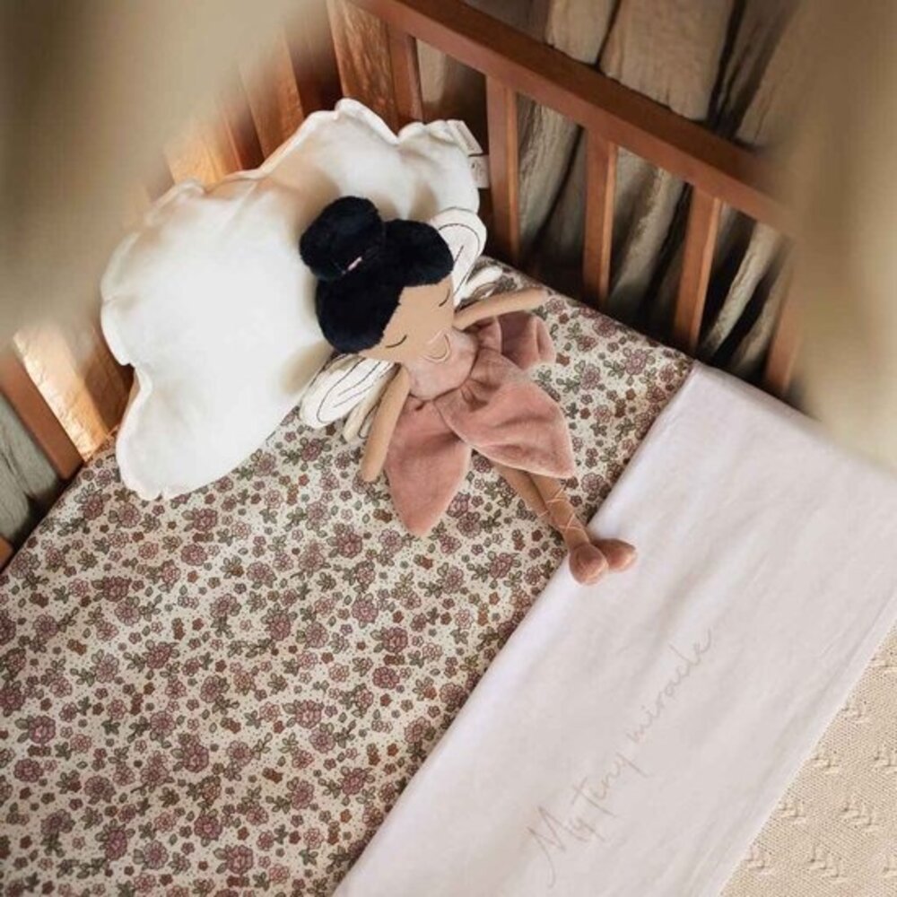 Jollein Hoeslaken Jersey 40/50x80/90cm Retro Flowers