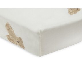 Jollein Hoeslaken Jersey 60x120cm Teddy bear Jollein Hoeslaken Jersey 60x120cm Teddy bear