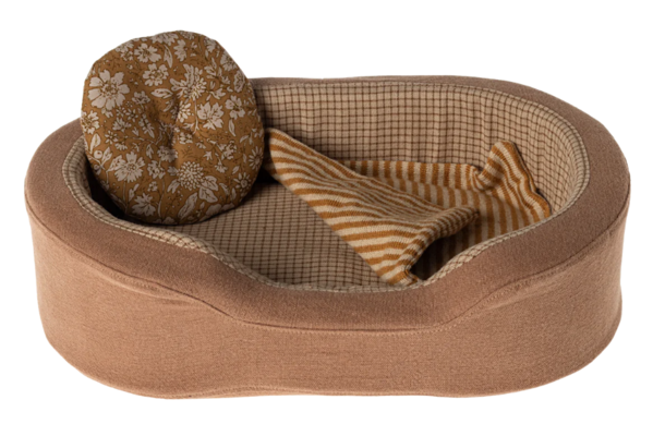 Maileg Cosy basket small - Brown Maileg Cosy basket small - Brown