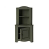 Maileg Miniature Muizen Houten hoekkast donker groen Maileg Miniature Muizen Houten hoekkast donker groen