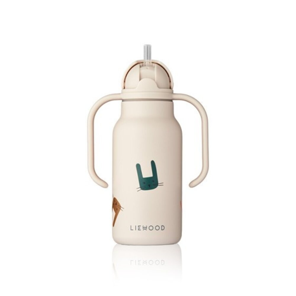 Liewood Drinkfles Kimmie Bottle 250 ml | Bunny Sandy Liewood Drinkfles Kimmie Bottle 250 ml | Bunny Sandy