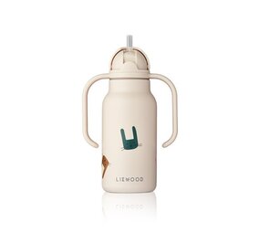 Liewood Drinkfles Kimmie Bottle 250 ml | Bunny Sandy Liewood Drinkfles Kimmie Bottle 250 ml | Bunny Sandy
