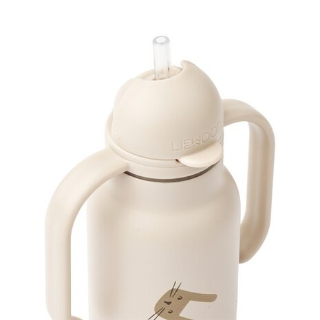 Liewood Drinkfles Kimmie Bottle 250 ml | Bunny Sandy Liewood Drinkfles Kimmie Bottle 250 ml | Bunny Sandy