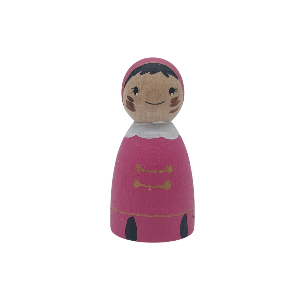 Houten Pietje Roze Houten Pietje Roze