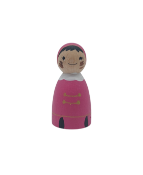 Houten Pietje Roze