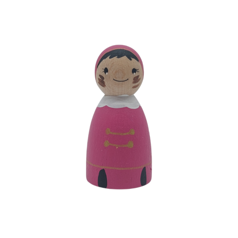 Houten Pietje Roze Houten Pietje Roze