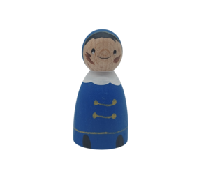 Houten Pietje Blauw Houten Pietje Blauw