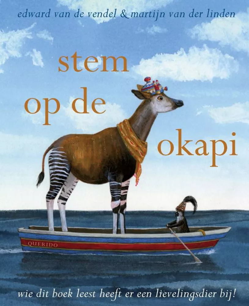 Stem op de okapi afbeelding