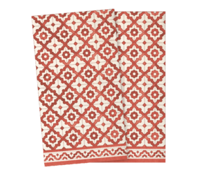 Maileg Napkin Moziek Rood Servetten Large Maileg Napkin Moziek Rood Servetten Large