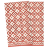 Maileg Napkin Moziek Rood Servetten Large Maileg Napkin Moziek Rood Servetten Large