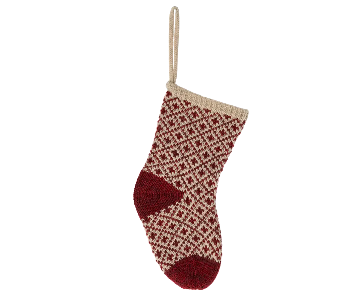 Maileg Christmas Stocking Red Maileg Christmas Stocking Red