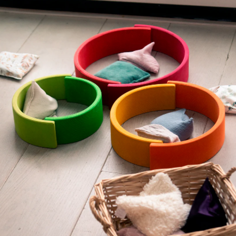 Little Botanic Label Pittenzakjes Jeans Mini-Set