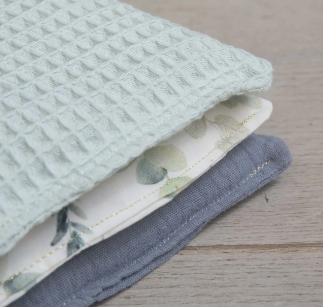 Little Botanic Label Pittenzakjes Jeans Mini-Set