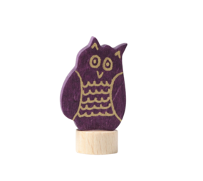 Grimm's Houten Steker Uil Grimm's Houten Steker Uil