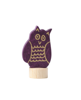 Grimm's Houten Steker Uil Grimm's Houten Steker Uil