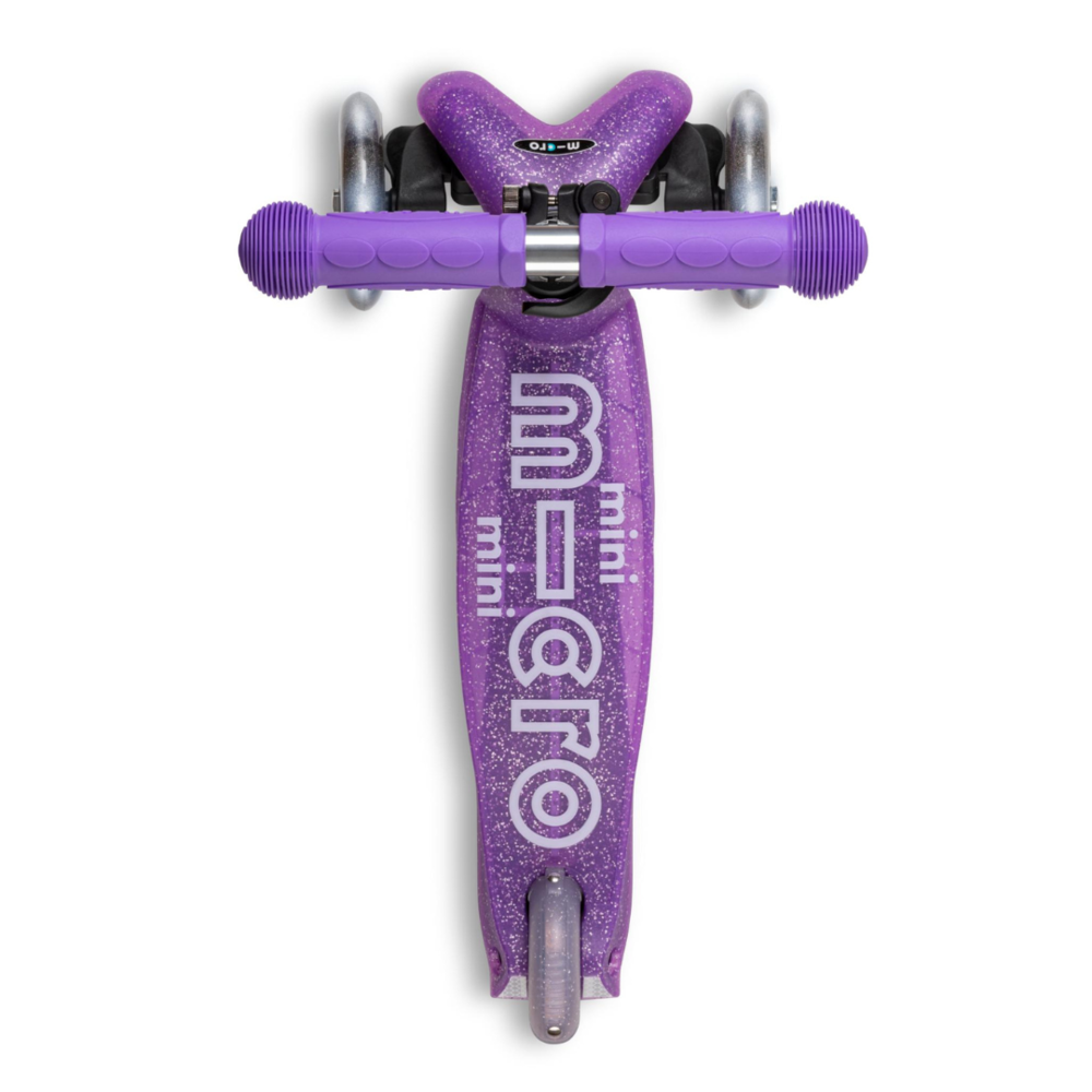 Micro Step Mini Deluxe Glitter LED Paars Micro Step Mini Deluxe Glitter LED Paars