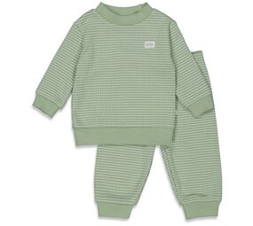 Feetje Pyjama's Pyjama Wafel Groen Melange Feetje Pyjama's Pyjama Wafel Groen Melange