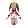 Jellycat Knuffel Beatnik Sausage Dog Jellycat Knuffel Beatnik Sausage Dog