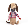 Jellycat Knuffel Beatnik Sausage Dog Jellycat Knuffel Beatnik Sausage Dog
