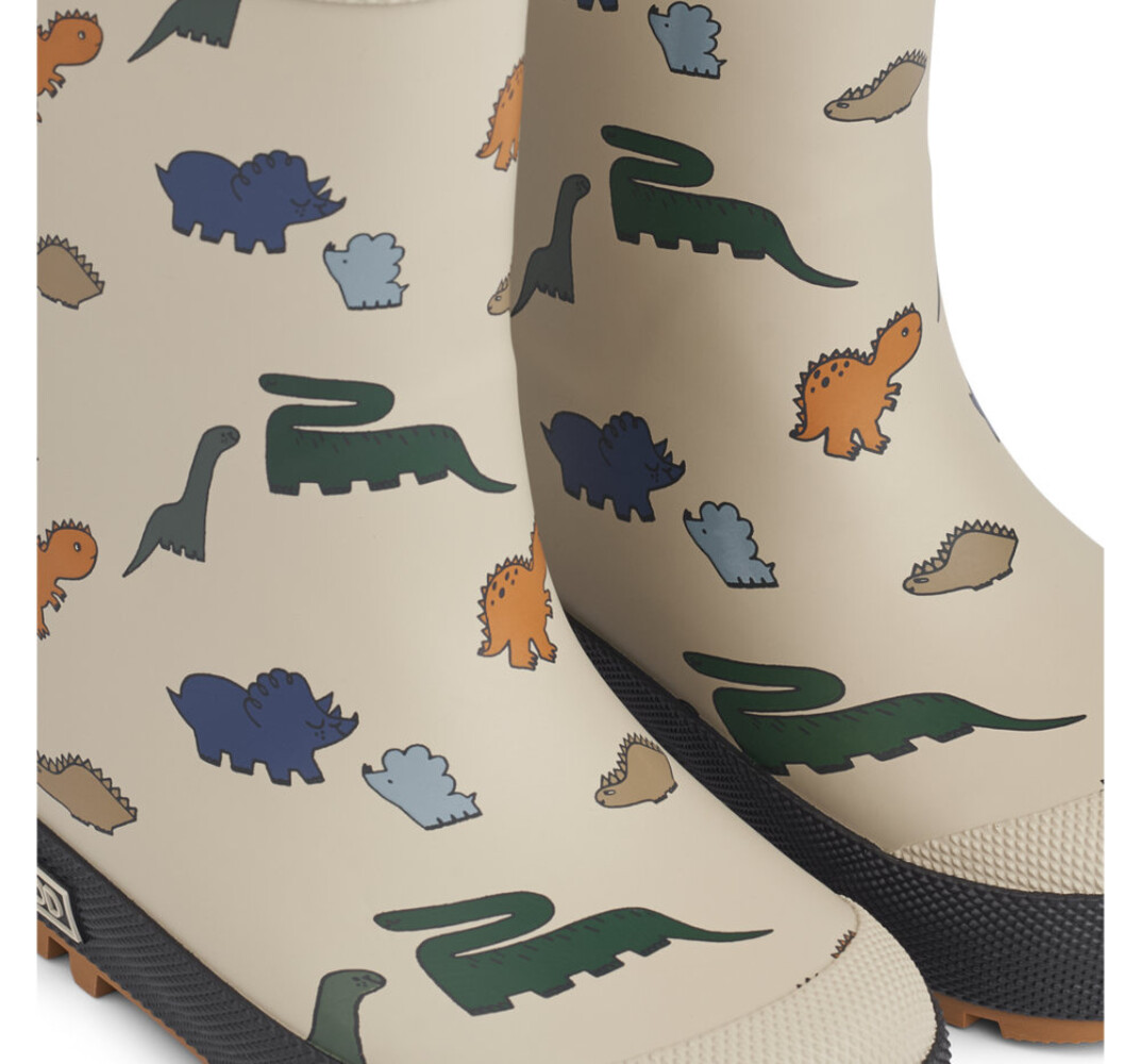 Liewood Regenlaarzen Mason Thermoboots Dinosaurs Mist Liewood Regenlaarzen Mason Thermoboots Dinosaurs Mist