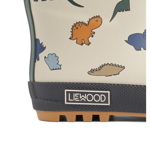 Liewood Regenlaarzen Mason Thermoboots Dinosaurs Mist Liewood Regenlaarzen Mason Thermoboots Dinosaurs Mist