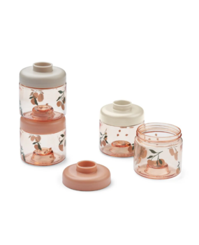 Liewood Babyvoeding doosjes Dominique - Peach Sea Shell (4st) Liewood Babyvoeding doosjes Dominique - Peach Sea Shell (4st)