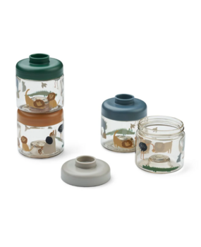 Liewood Babyvoeding doosjes Dominique - All Together Sandy (4st) Liewood Babyvoeding doosjes Dominique - All Together Sandy (4st)