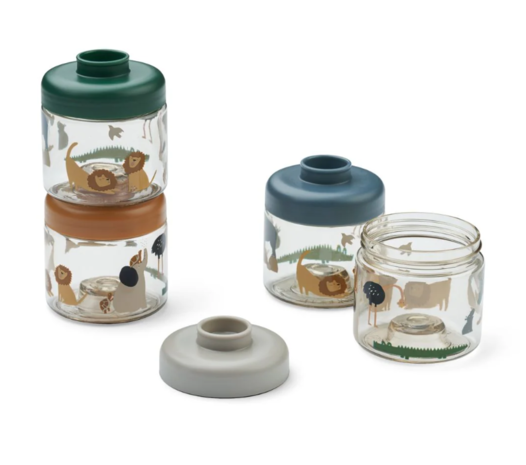 Liewood Babyvoeding doosjes Dominique - All Together Sandy (4st) Liewood Babyvoeding doosjes Dominique - All Together Sandy (4st)