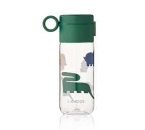 Liewood Drinkfles Clemence Bottle 350ml - Dinousaurs Mist Liewood Drinkfles Clemence Bottle 350ml - Dinousaurs Mist