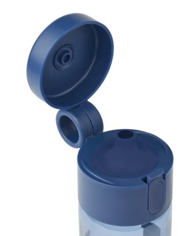 Liewood Drinkfles Clemence Bottle 350ml - Robots Indigo Blue Liewood Drinkfles Clemence Bottle 350ml - Robots Indigo Blue