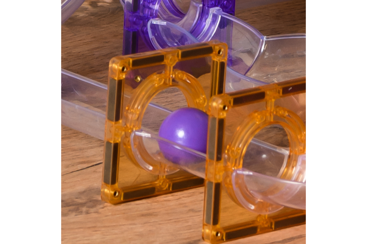 Coblo Pastel Knikkerbaan Ballen - 6 stuks Coblo Pastel Knikkerbaan Ballen - 6 stuks