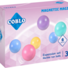 Coblo Pastel Knikkerbaan Ballen - 6 stuks Coblo Pastel Knikkerbaan Ballen - 6 stuks