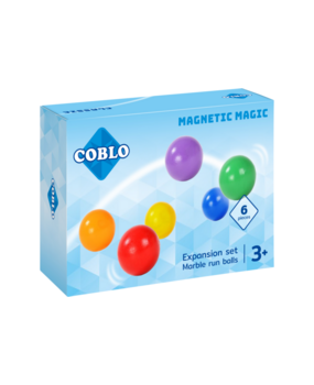 Coblo Knikkerbaan Ballen Classic - 6 stuks Coblo Knikkerbaan Ballen Classic - 6 stuks