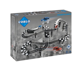 Coblo Racetrack zwart 70 stuks Coblo Racetrack zwart 70 stuks