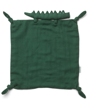 Liewood Knuffeldoek Agnete Crocodille Garden Green