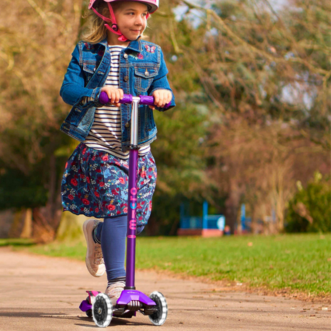 Micro Step Maxi Deluxe LED Paars Micro Step Maxi Deluxe LED Paars