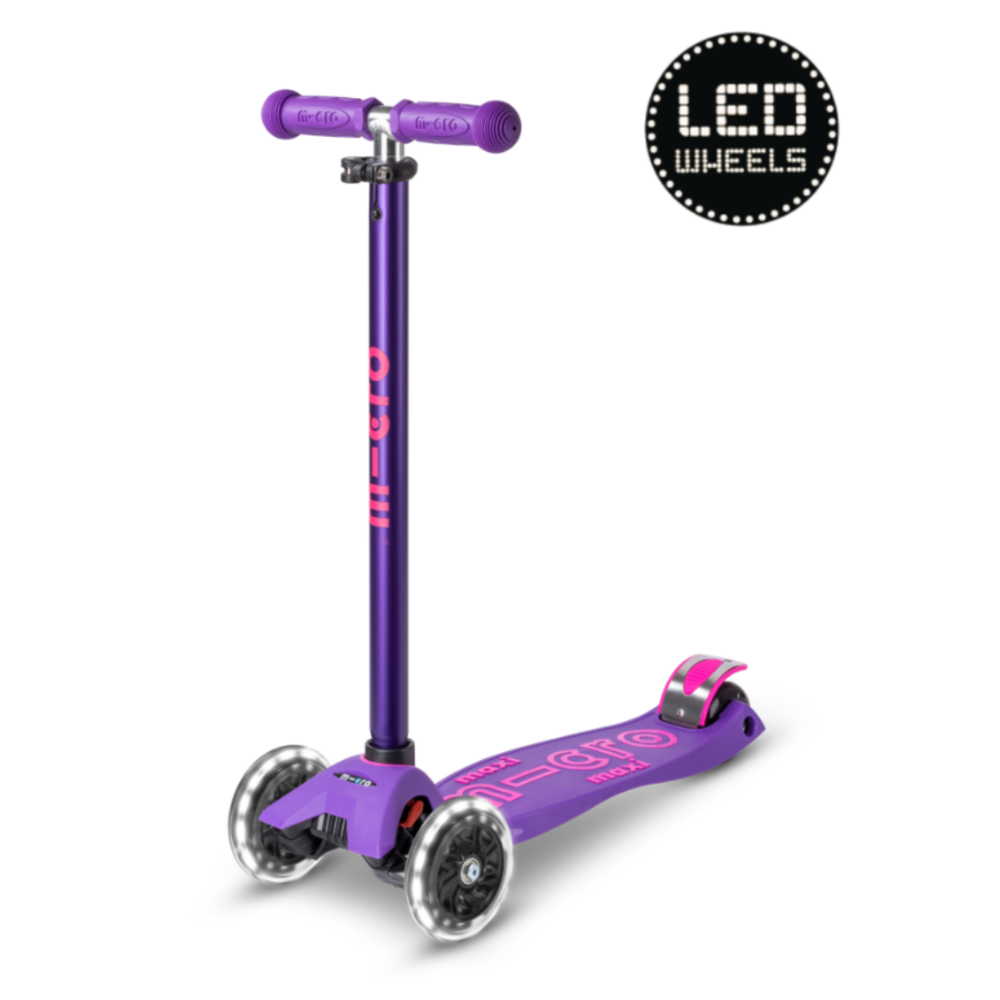 Micro Step Maxi Deluxe LED Paars Micro Step Maxi Deluxe LED Paars