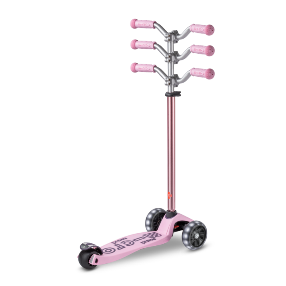 Micro Step Maxi Deluxe Pro LED Roze Micro Step Maxi Deluxe Pro LED Roze