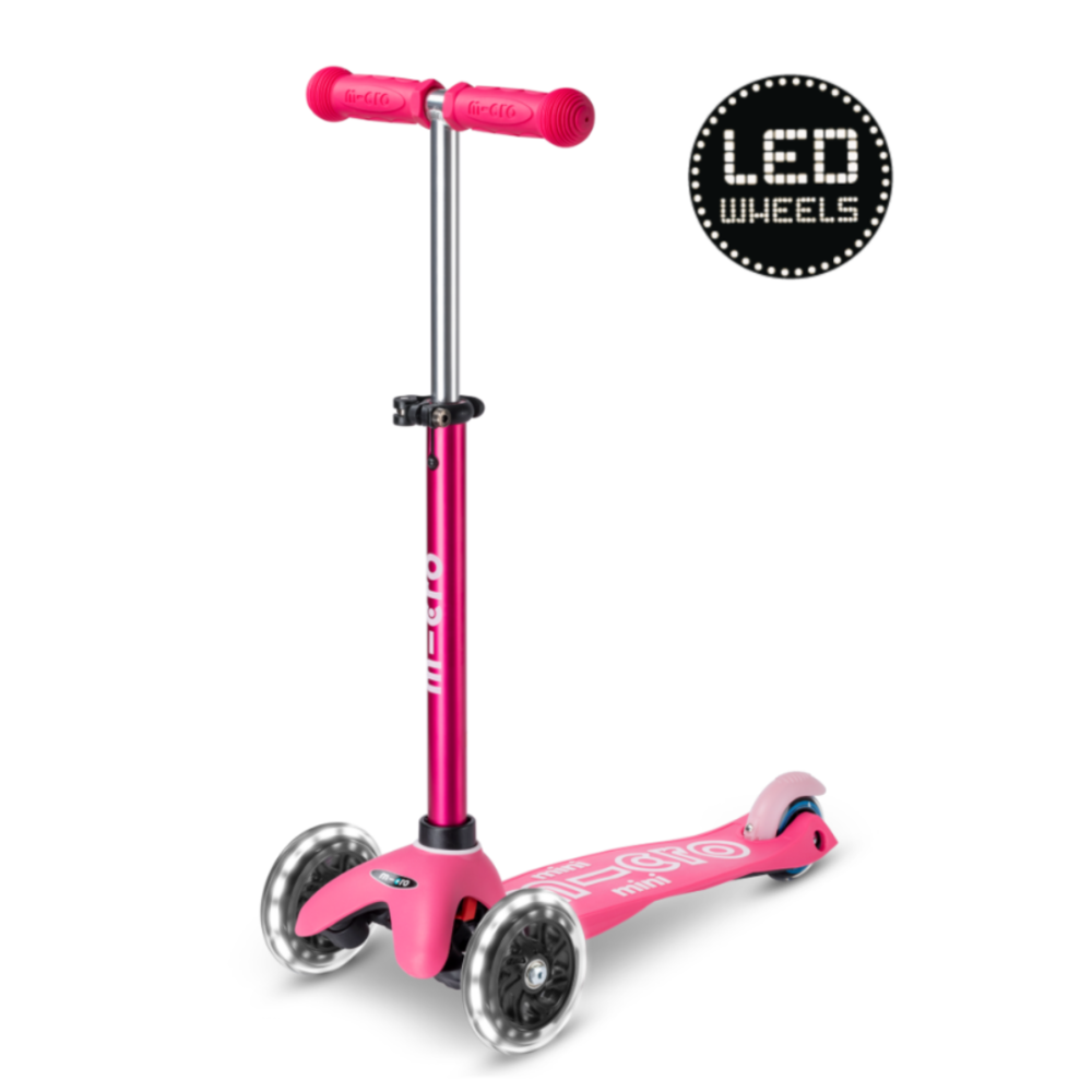 Micro Step Mini Deluxe LED Roze Micro Step Mini Deluxe LED Roze