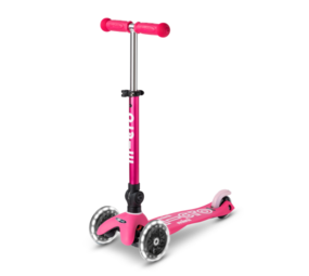 Micro Step Mini Inklapbaar LED Pink Micro Step Mini Inklapbaar LED Pink
