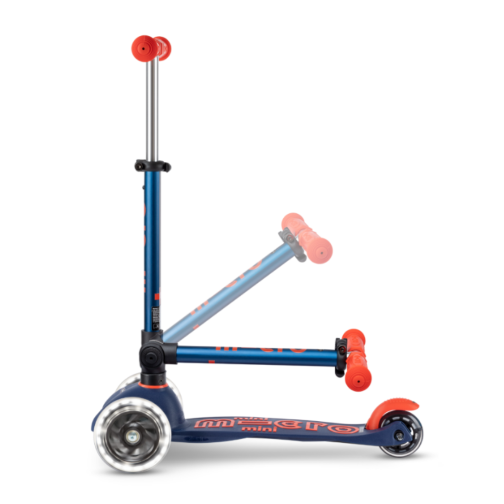 Micro Step Mini Inklapbaar LED Marineblauw Micro Step Mini Inklapbaar LED Marineblauw