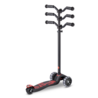 Micro Step Maxi Deluxe Pro LED Zwart Rood Micro Step Maxi Deluxe Pro LED Zwart Rood
