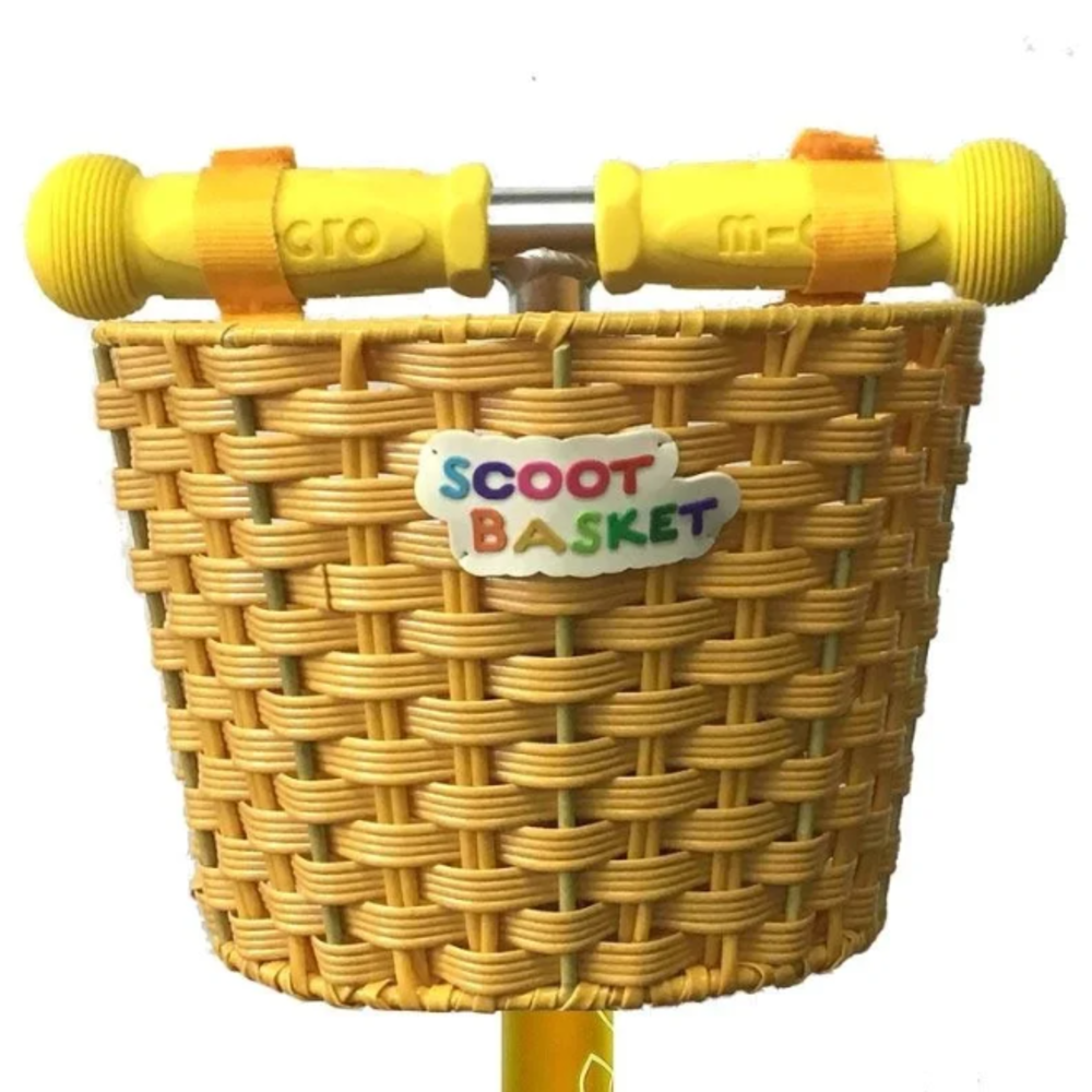 Micro Step Stepmandje Geel Micro Step Stepmandje Geel