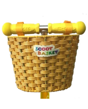 Micro Step Stepmandje Geel Micro Step Stepmandje Geel