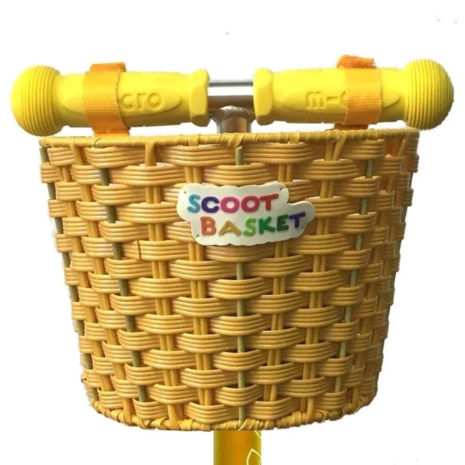 Micro Step Stepmandje Geel Micro Step Stepmandje Geel