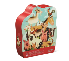 Crocodile Creek Puzzel Barnyard Buddies - Boerderijvrienden Crocodile Creek Puzzel Barnyard Buddies - Boerderijvrienden