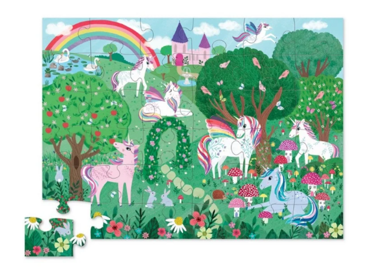 Crocodile Creek Puzzel Unicorn Garden (36 stukjes) Crocodile Creek Puzzel Unicorn Garden (36 stukjes)