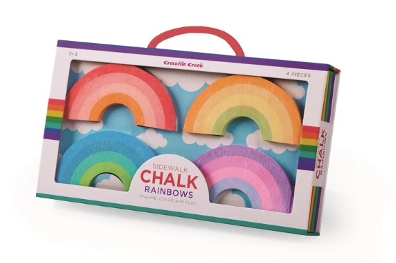 Stoepkrijt Regenboog afbeelding